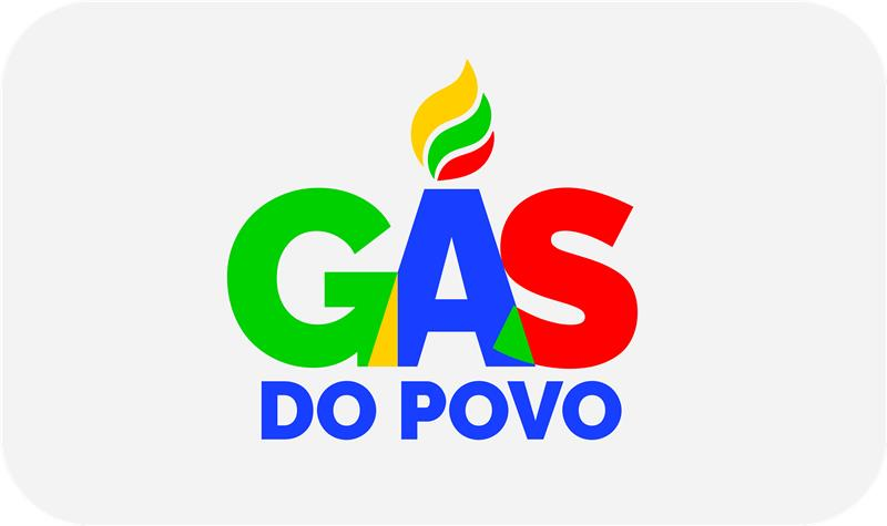 Logo do programa Gás do Povo